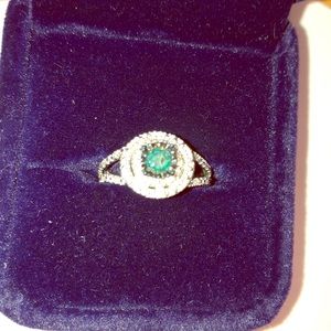 Blue Zircon woman’s ring size 5